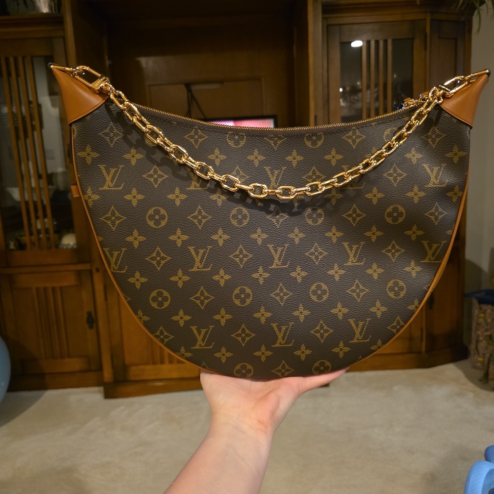 Designer Monogram Hobo bag